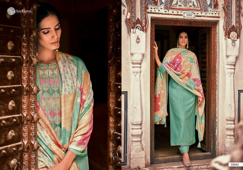 Sadhna Imsaal Pashmina With Digital Print Fancy Salwar Suit