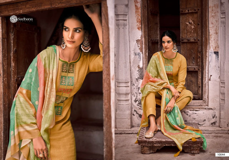 Sadhna Imsaal Pashmina With Digital Print Fancy Salwar Suit