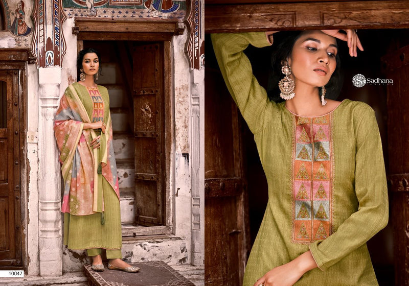 Sadhna Imsaal Pashmina With Digital Print Fancy Salwar Suit