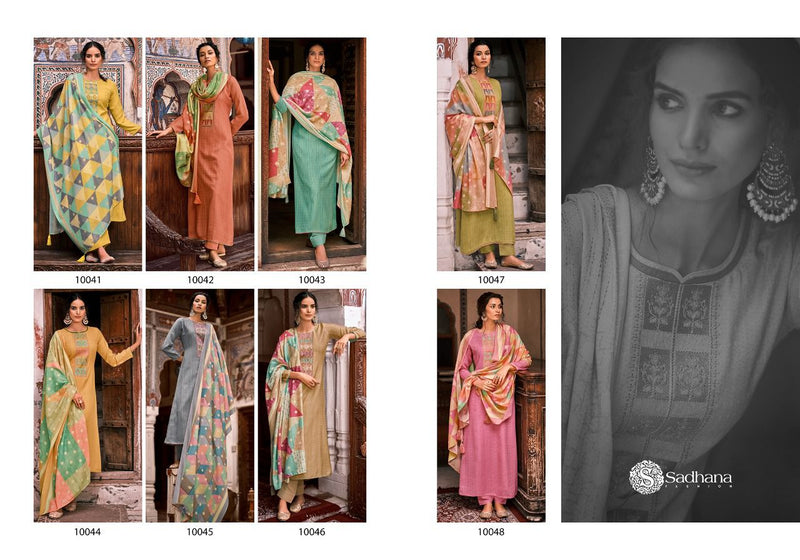 Sadhna Imsaal Pashmina With Digital Print Fancy Salwar Suit