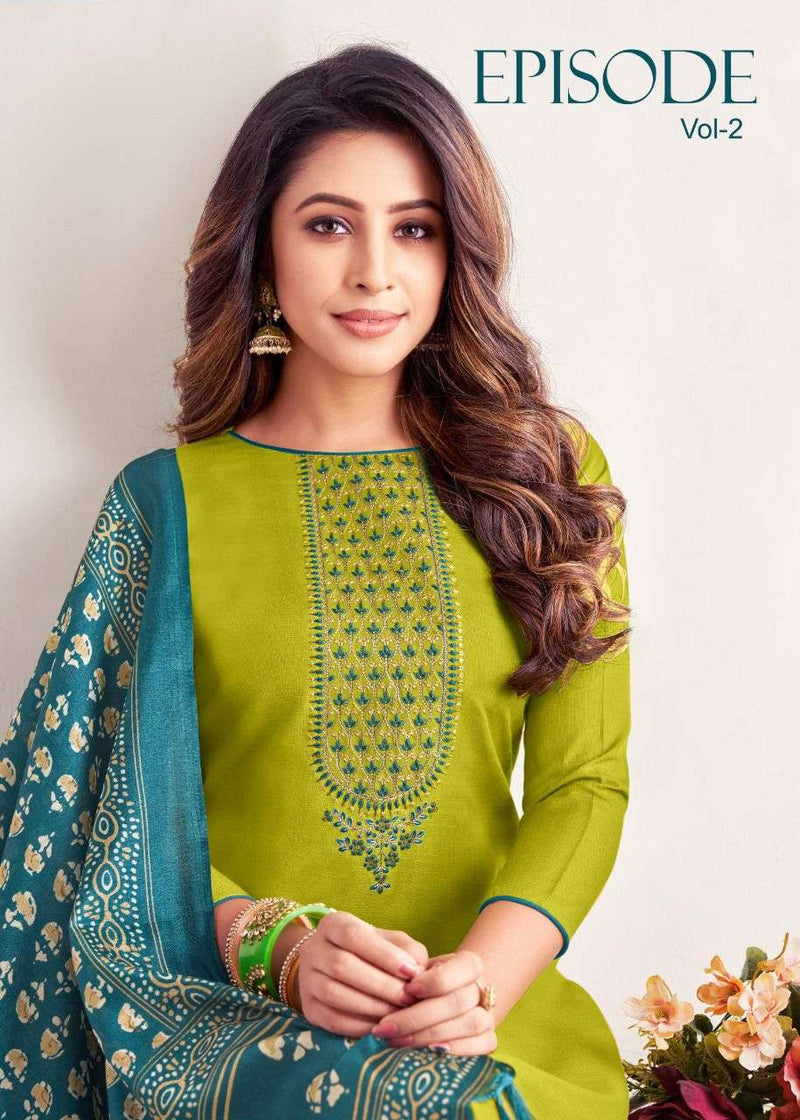 Sagun Lifestyle Episode Vol 2 Cotton With Kashmiri Work Salwar Suit