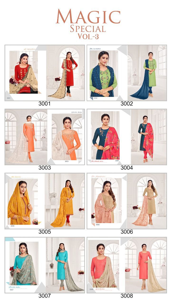 Sagun Lifestyle Magic Special Vol 3 Cotton Fancy Salwar Suit