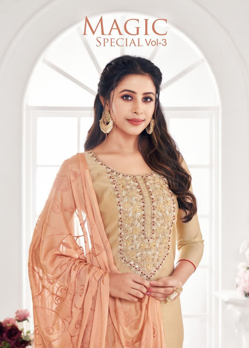Sagun Lifestyle Magic Special Vol 3 Cotton Fancy Salwar Suit