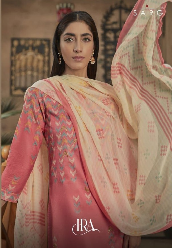Sahiba Ira Dhakamal Cotton Digital Print Stylish Wear Salwar Suit