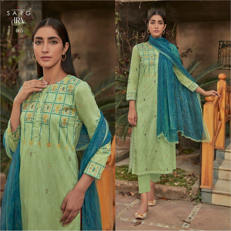 Sahiba Ira Dhakamal Cotton Digital Print Stylish Wear Salwar Suit