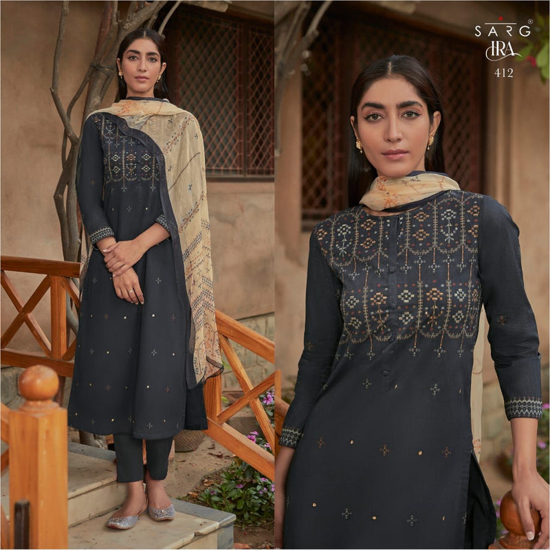 Sahiba Ira Dhakamal Cotton Digital Print Stylish Wear Salwar Suit