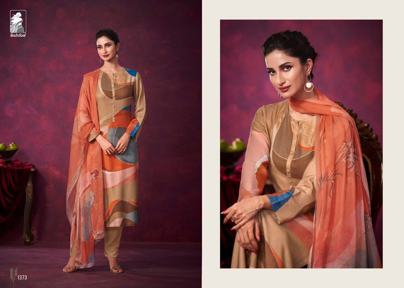 Sahiba Safar Staple Twill Digital Print Stylish Wear Salwar Kameez