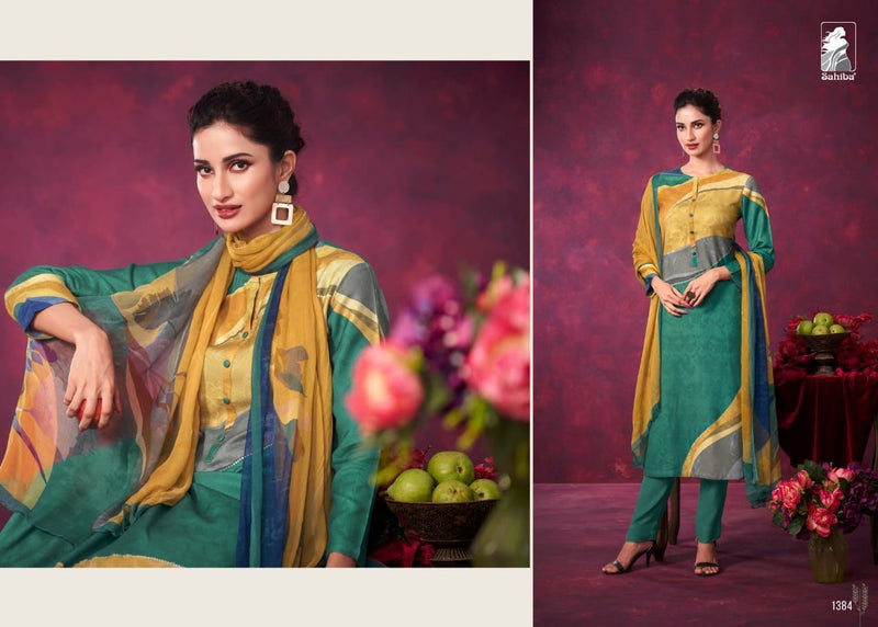 Sahiba Safar Staple Twill Digital Print Stylish Wear Salwar Kameez