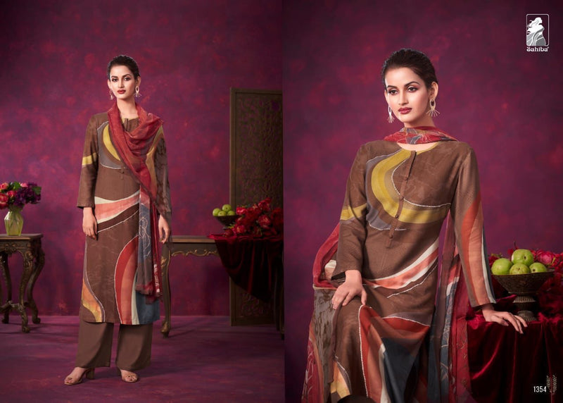 Sahiba Safar Staple Twill Digital Print Stylish Wear Salwar Kameez