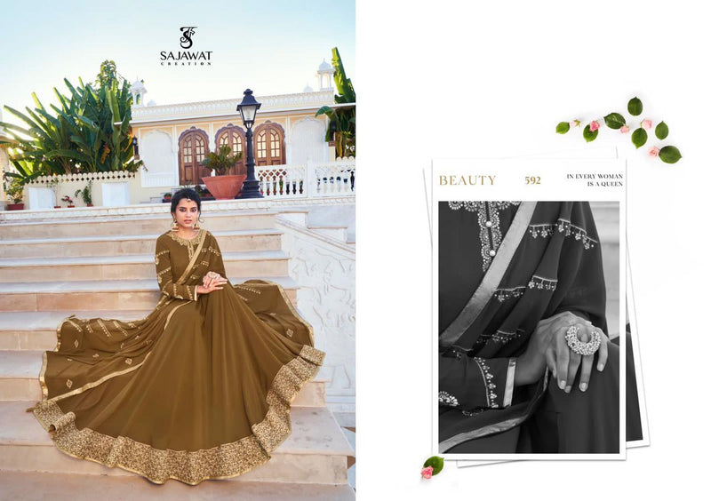Sajawat Creation Mandora Vol 2 Blooming With Work Additional Salwar Suit