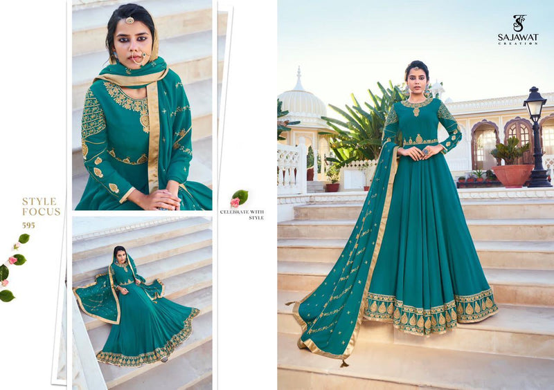 Sajawat Creation Mandora Vol 2 Blooming With Work Additional Salwar Suit