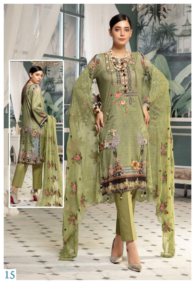 Sana Safinaz Luxury Lawn Collection Vol 11 Pure Karachi Lawn Casual Wear Suits