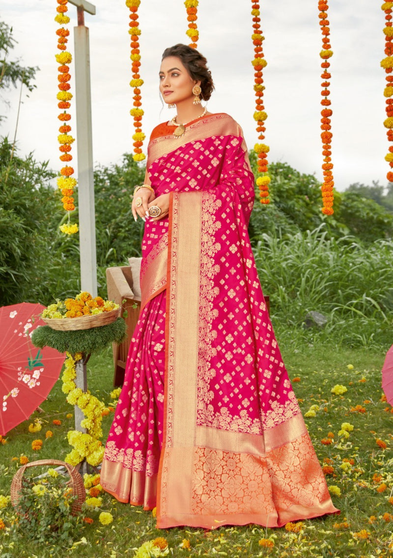 Sangam Prints Shivoham Silk Fancy Designer Banarasi saree