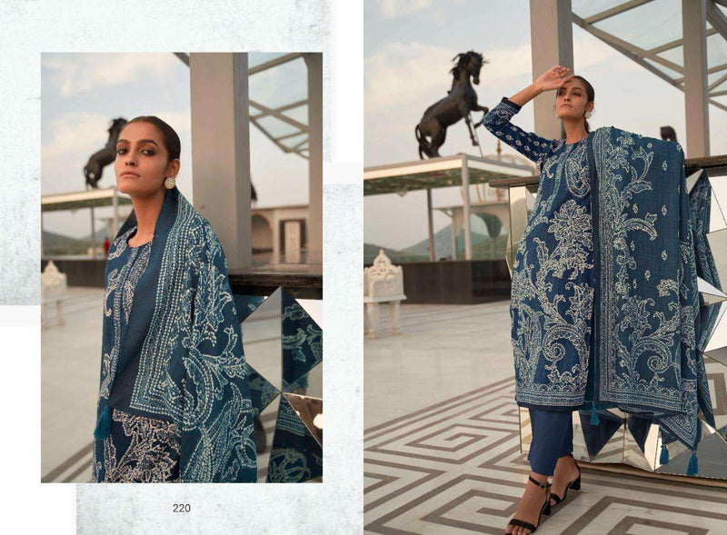 Sanskruti Riwayat Pashmina Embroidery work Salwar Kameez