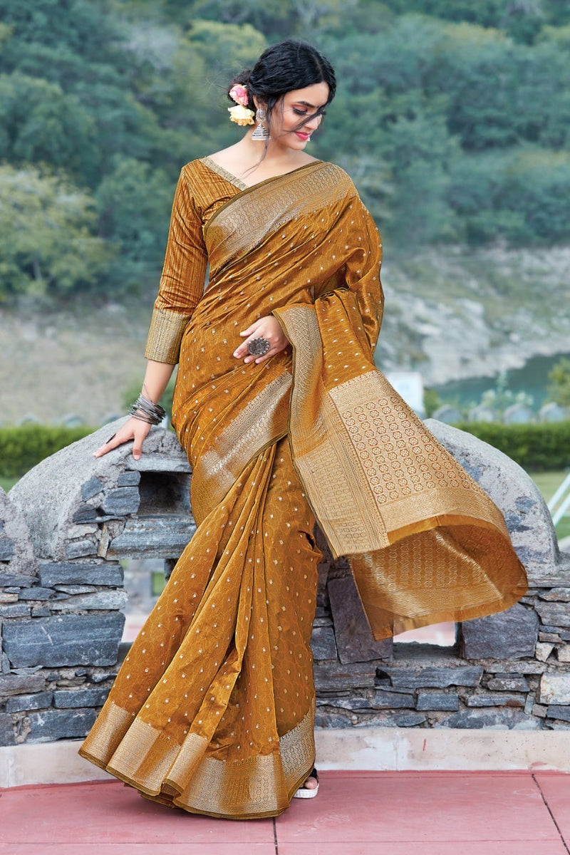 Sargam Prints Anupama Organza Digital Saree