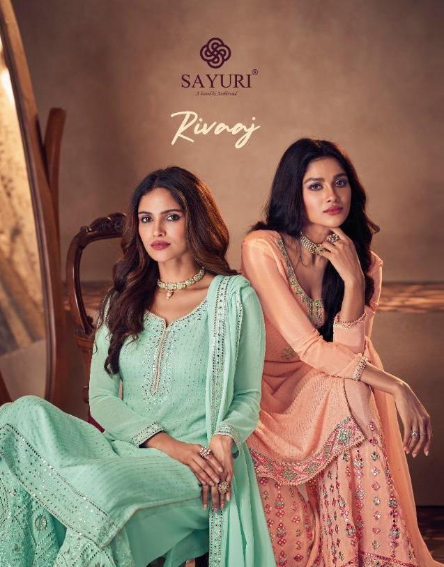 Sayuri Designer Rivaaj Georgette Fancy Salwar Kameez