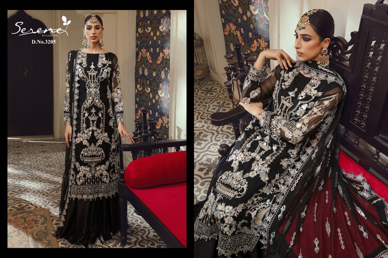 Serene Belle Rose Vol 2 Faux Georgette Heavy Embroidered Work Salwar Kameez