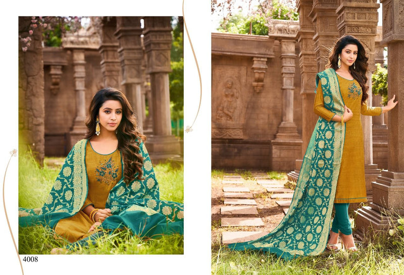 Shagun Lifestyle Vaccine Vol 4 Sluby Silk Casual Wear Salwar Suits