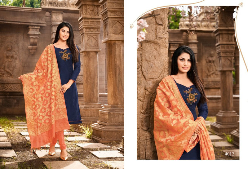 Shagun Lifestyle Vaccine Vol 4 Sluby Silk Casual Wear Salwar Suits