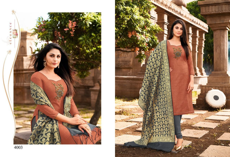Shagun Lifestyle Vaccine Vol 4 Sluby Silk Casual Wear Salwar Suits