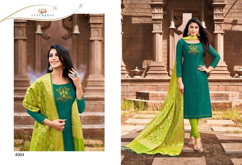 Shagun Lifestyle Vaccine Vol 4 Sluby Silk Casual Wear Salwar Suits