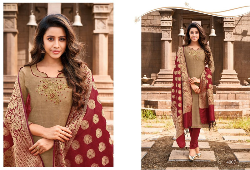 Shagun Lifestyle Vaccine Vol 4 Sluby Silk Casual Wear Salwar Suits