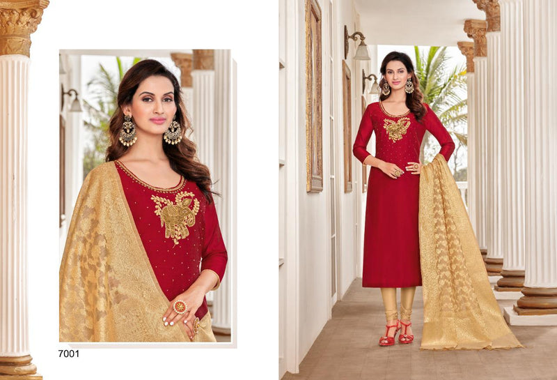 Shagun Lifestyle Vol 7 Modal Silk Stylish Designer Wear Salwar Kameez