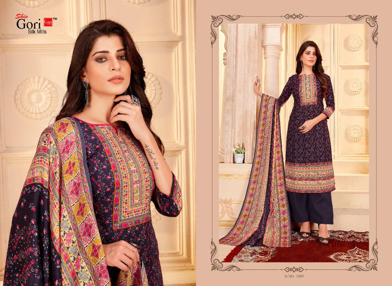 Shiv Gori Silk Mills Jubaida Vol 5 Kashmiri Wool Full Heavy with beautiful Kurti