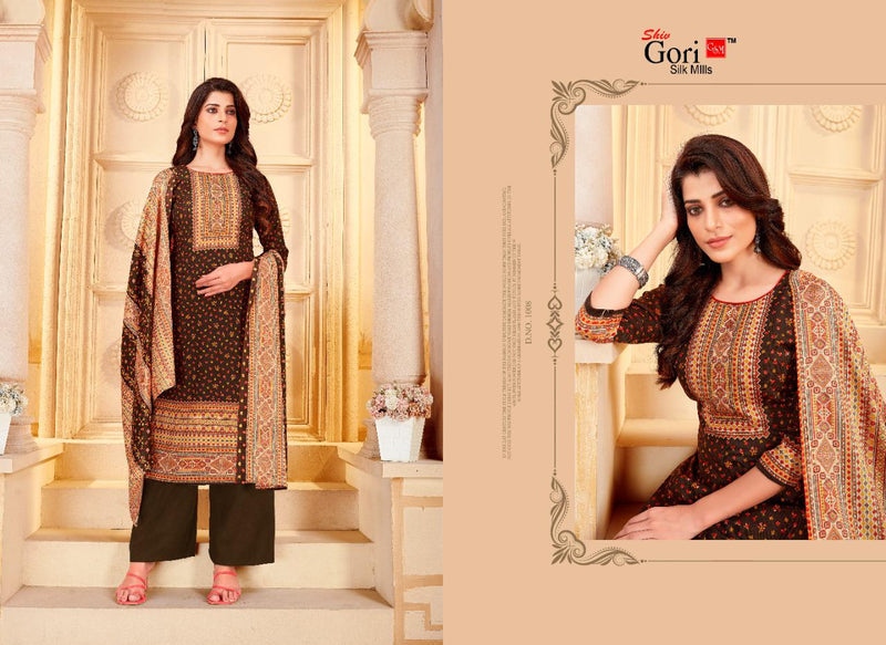 Shiv Gori Silk Mills Jubaida Vol 5 Kashmiri Wool Full Heavy with beautiful Kurti