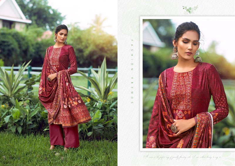 Shiv Gori Silk Mills Parijat Vol 2 Velvet Digital Print Salwar Suit