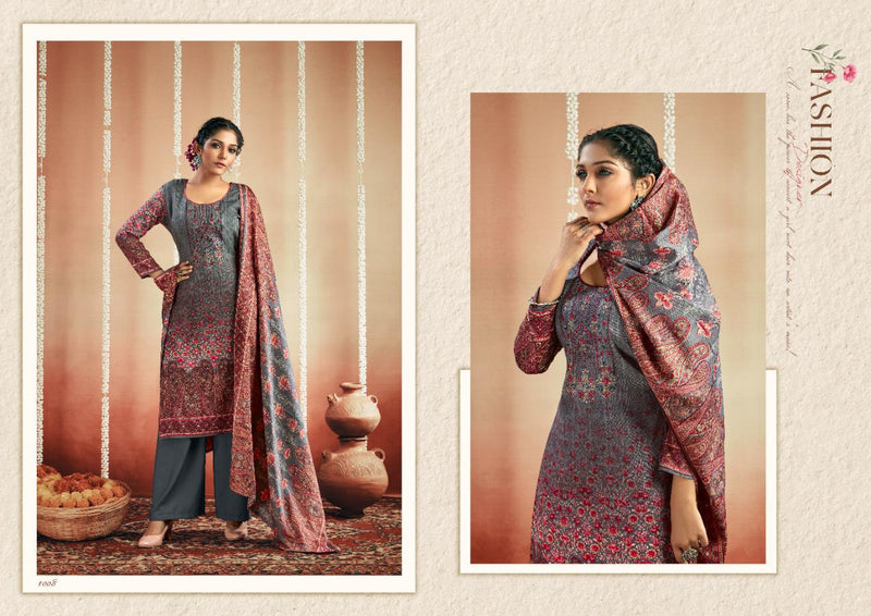 Shiv Gori Silk Mills Zeba Vol 3 Wool With Fancy Gala Suit