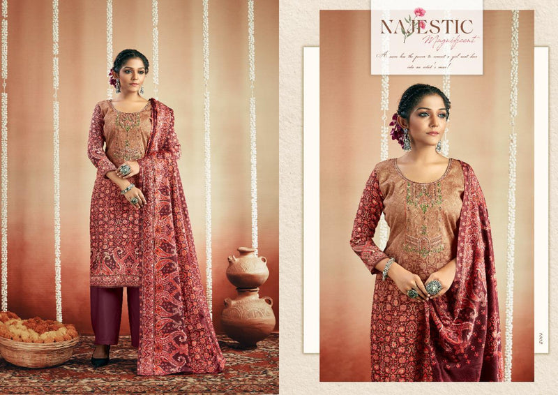 Shiv Gori Silk Mills Zeba Vol 3 Wool With Fancy Gala Suit