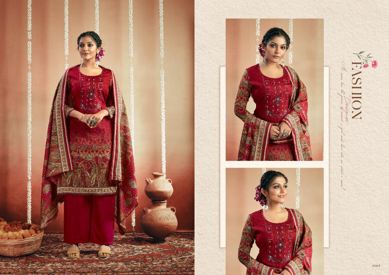 Shiv Gori Silk Mills Zeba Vol 3 Wool With Fancy Gala Suit