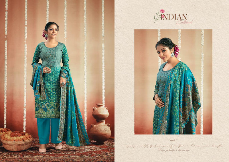 Shiv Gori Silk Mills Zeba Vol 3 Wool With Fancy Gala Suit