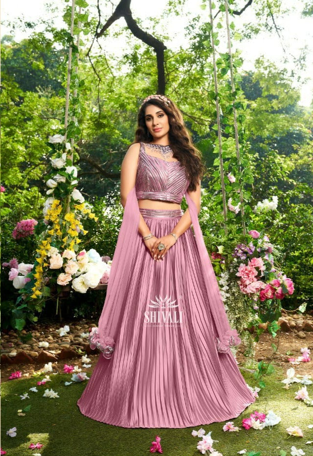 Shivali Fashion Dno Ja-58 Stylish Designer Handwork Lehenga Choli