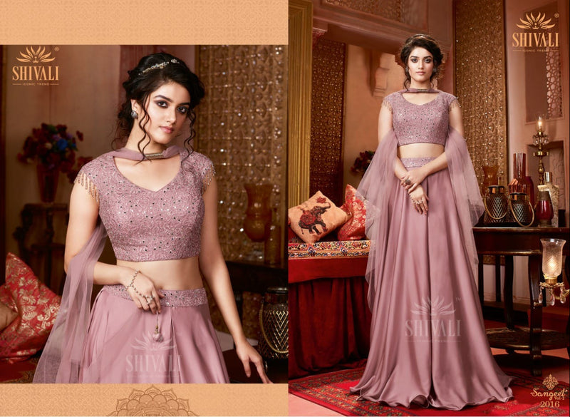 Shivali Fashion Sangeet Vol 2 Dno 2016 Stylish Designer Handwork Lehenga Choli