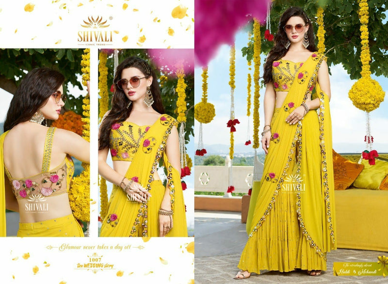 Shivali Fashion The Wedding Story 1007 Stylish Designer Handwork Lehenga Choli