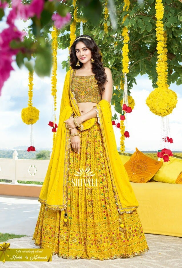 Shivali Fashion The Wedding Story 1021 Stylish Designer Handwork Lehenga Choli