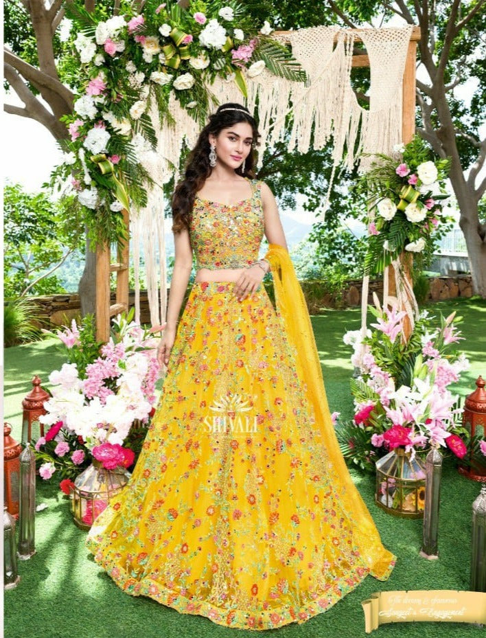 Shivali Fashion The Wedding Story 1021 Stylish Designer Handwork Lehenga Choli