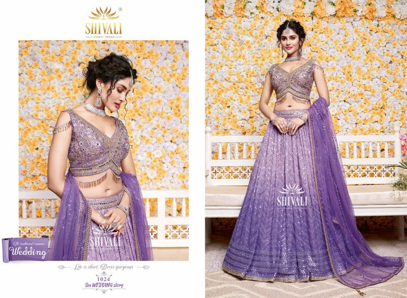 Shivali Fashion The Wedding Story 1024 Stylish Designer Handwork Lehenga Choli