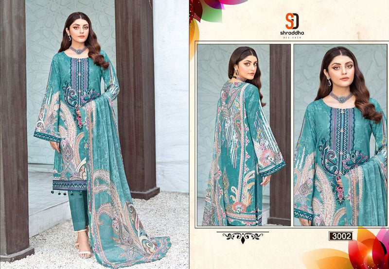 Shraddha Designer Marjjan Vol 3 Lawn Cotton Printed Pakistani Salwar Kameez