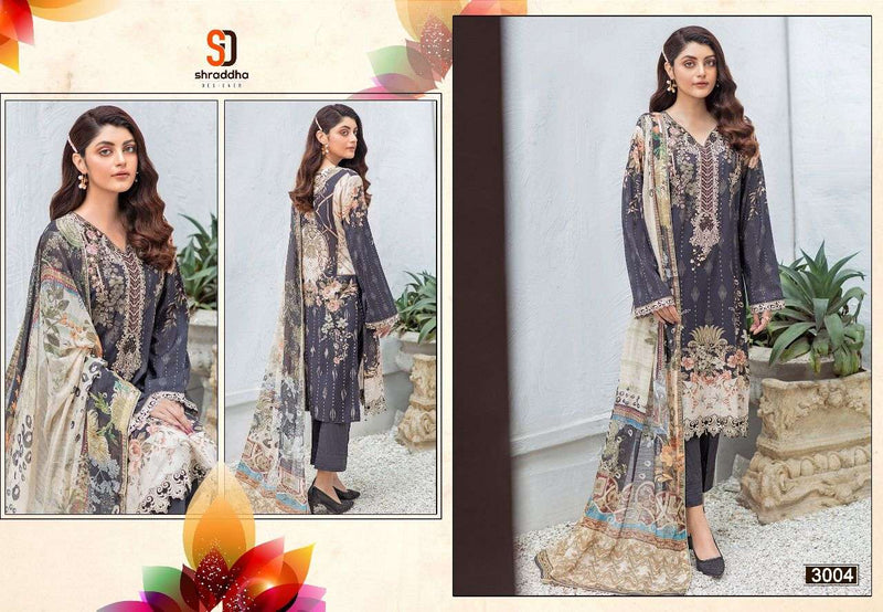 Shraddha Designer Marjjan Vol 3 Lawn Cotton Printed Pakistani Salwar Kameez