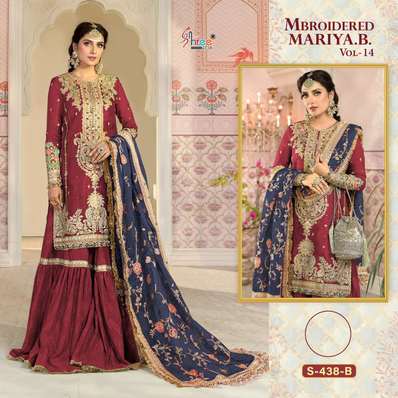 Shree Fab Mariya B Vol 14 Fancy Heavy Embroidery Work Pakistani Salwar Suit