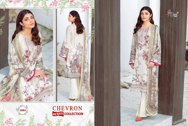 Shree Fabs Cheron Remix Collection Cotton Print Salwar Suit