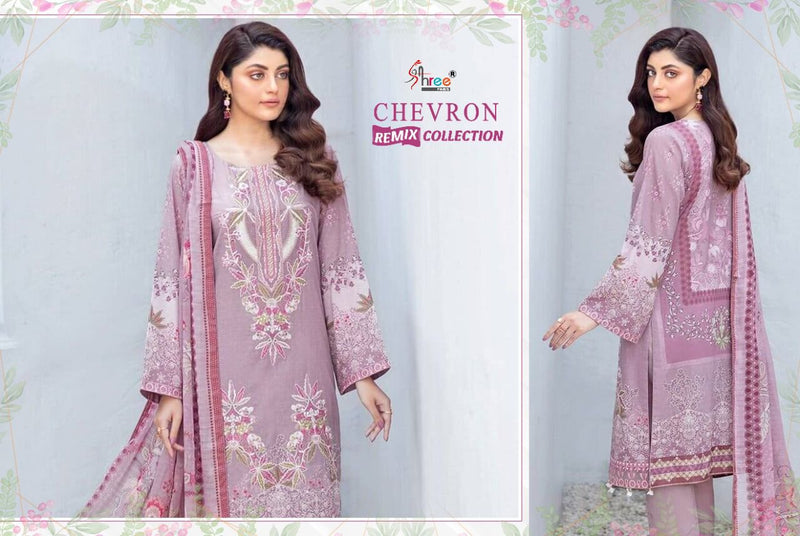 Shree Fabs Cheron Remix Collection Cotton Print Salwar Suit