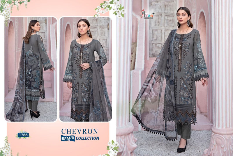 Shree Fabs Cheron Remix Collection Cotton Print Salwar Suit