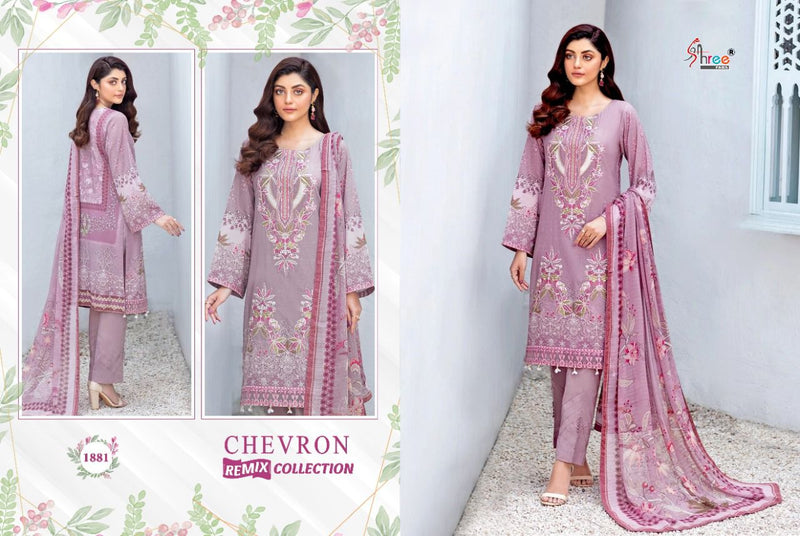 Shree Fabs Cheron Remix Collection Cotton Print Salwar Suit