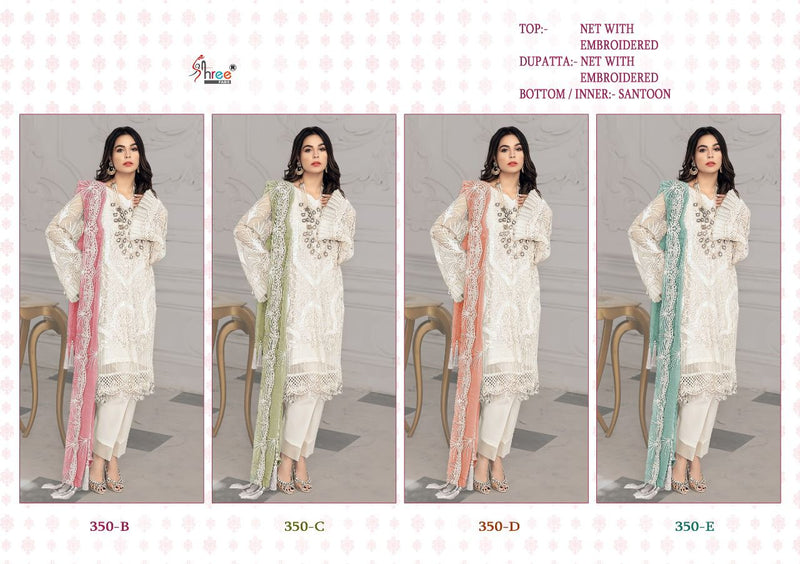 Shree Fabs S 350 Net Embroidered Stylish Wear Pakistani Suit