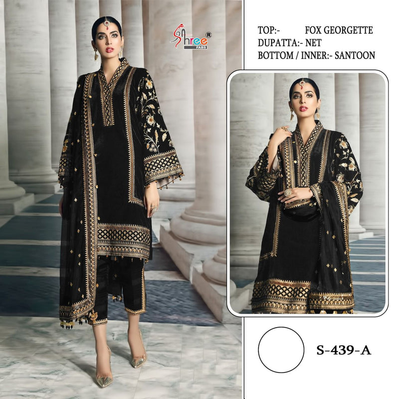 Shree Fabs S 439 Faux Georgette Pakistani Wear Salwar Kameez