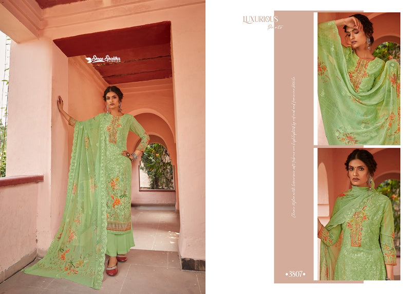 Shree Shalika Vol 74 Pure Georgette Sequence Work Digital Printed Salwar Suit